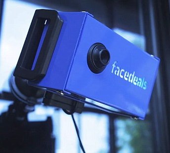 A Tennessee based company has made an app that businesses can buy along with this camera for facial recognition to offer you specials.
