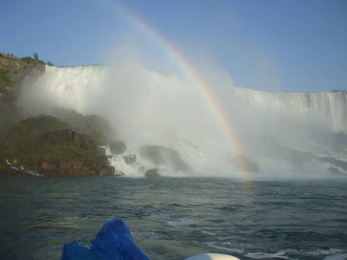 Picture taken from the Ferry approaching Maid of the Mist