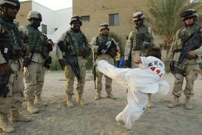 US soldiers.