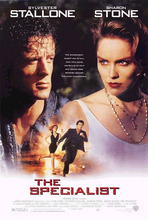 Theatrical poster for The Specialist. Property of Warner Bros. Studios