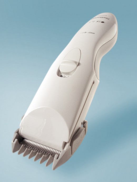Dogs get used to the sound of clippers once you let it hear it first before you start clipping.