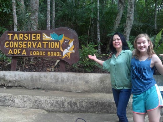 My cousin and my Tita