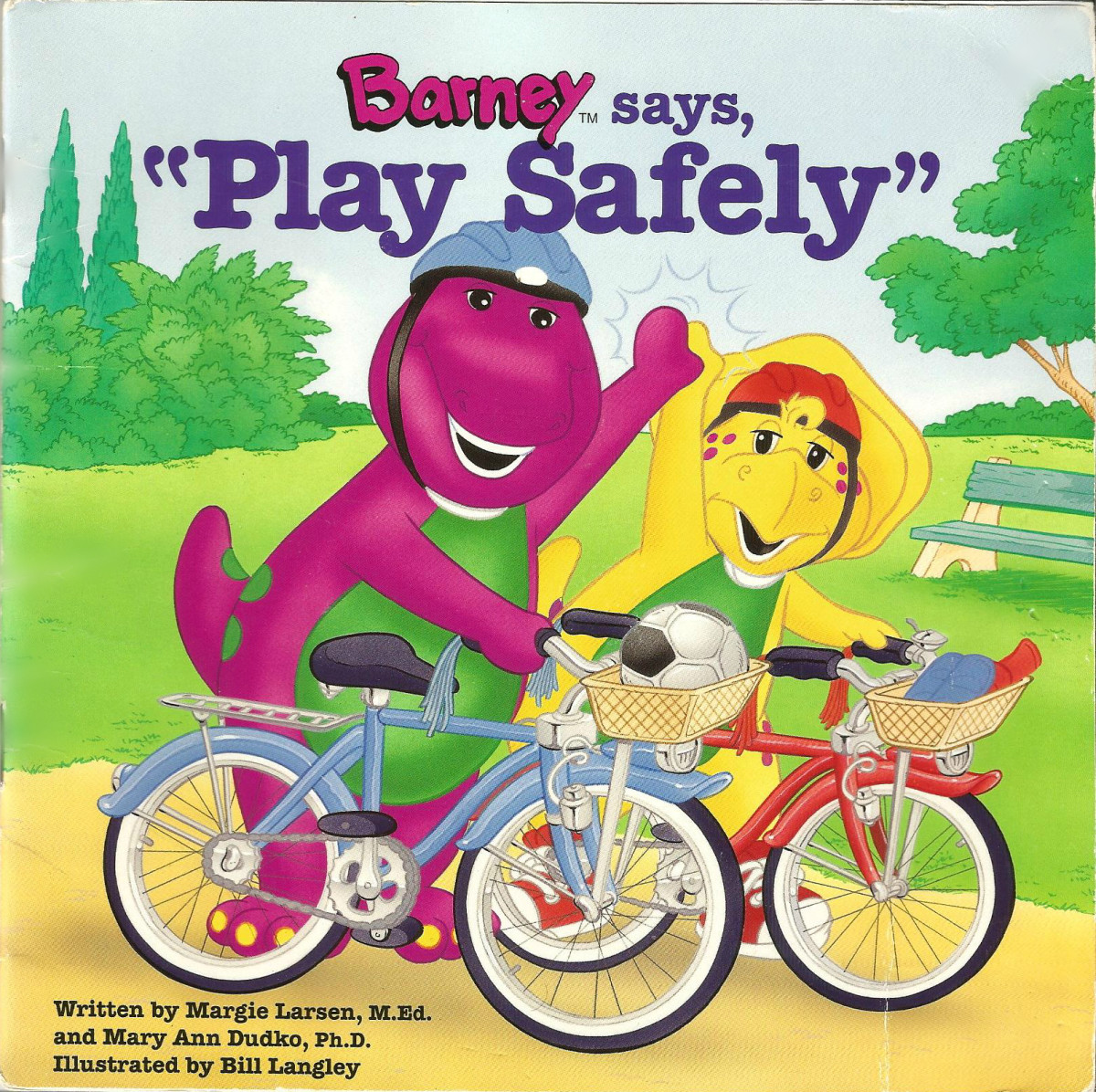 Reading Barney Books to Children, A Great way to Grow a ...