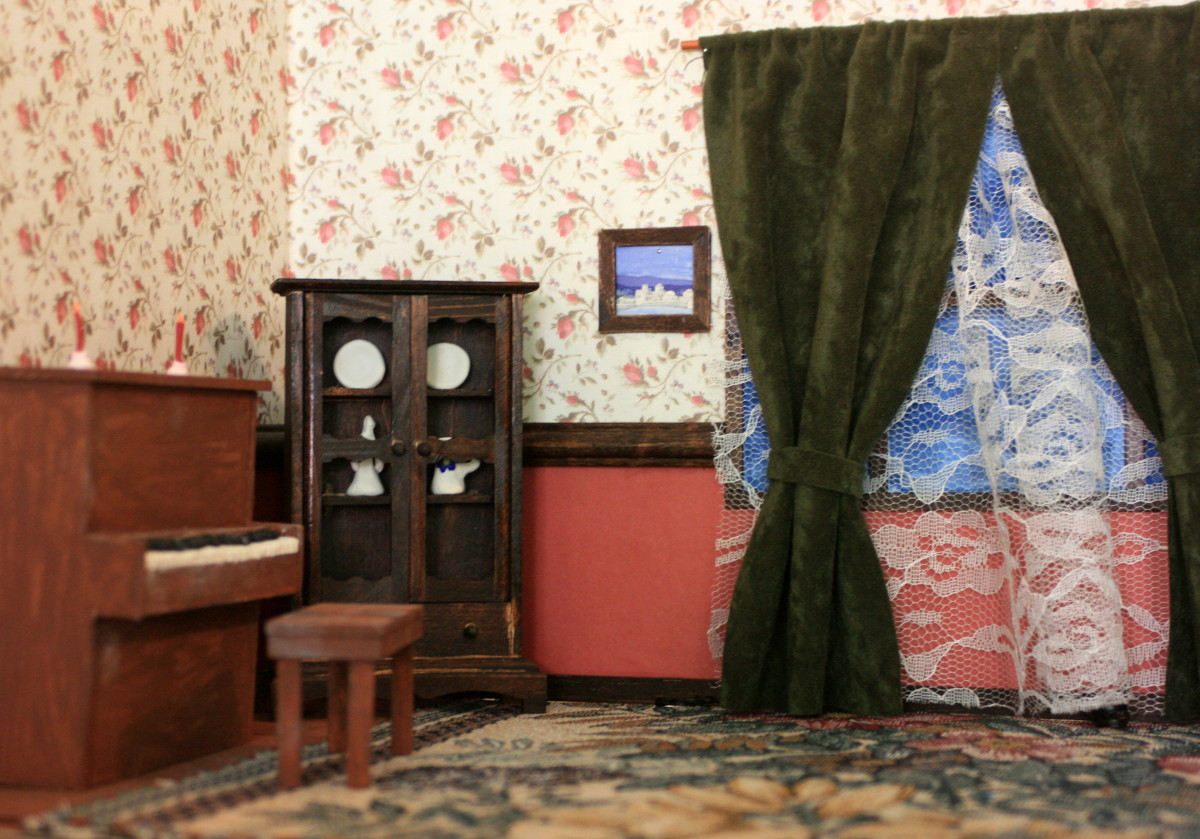A set for stop-motion animation.