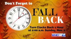 Daylight saving time is approaching fast