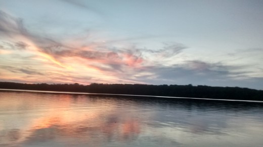 A painted sky looks so beautiful.