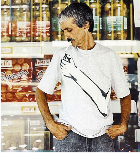 You got a lighter? This t shirt does.