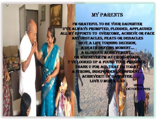 WITH LOVE TO MY PARENTS