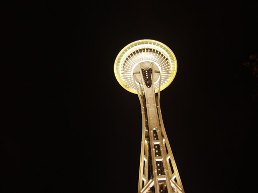 Living in Seattle can be as lonely as the Space Needle appears in this mediocre photograph.