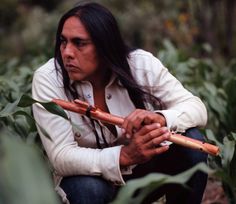 Robert Mirabal, Taos Pueblo native American musician.