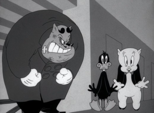 Porky Pig with Daffy Duck  By OswaldLR - BD,  Public Domain, httpscommons.wikimedia.orgwindex.phpcurid=41784522
