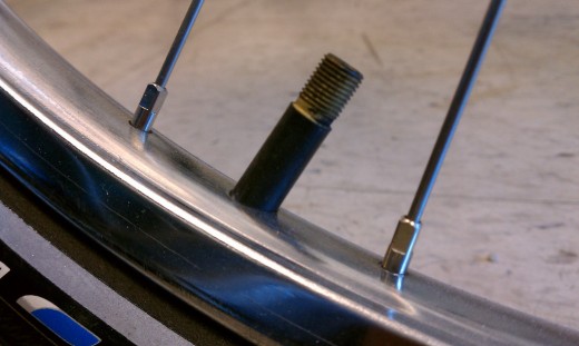 This is what a Schrader valve looks like.