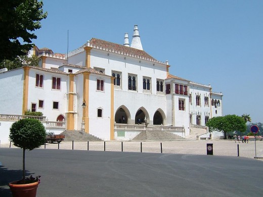 Sintra Palace on a sunny day