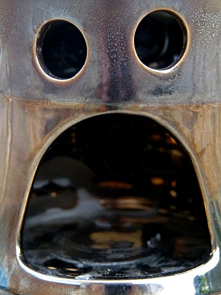 Scary Candle Burner