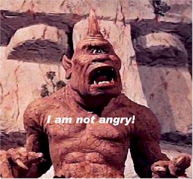 Angry and frustrated