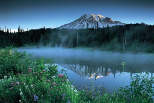 Be calm and polite like these mountains.