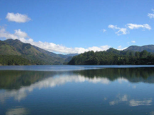 the blue meets green