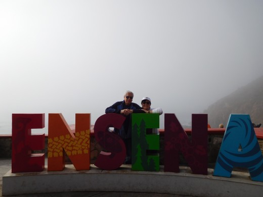 My husband and I in Ensenada, Mexico.