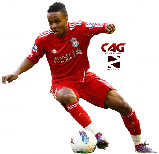 Footballer Raheem Sterling