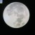 Photo of the Super Moon from "CBS This Morning Television series."