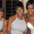 My daughters, Wanisha and Jaleesa, served as Darlena's bridesmaids. 