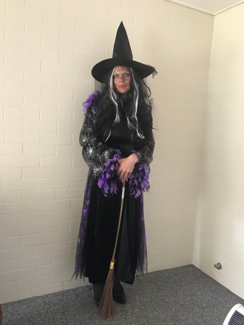 Get a broomstick to complete your witch look
