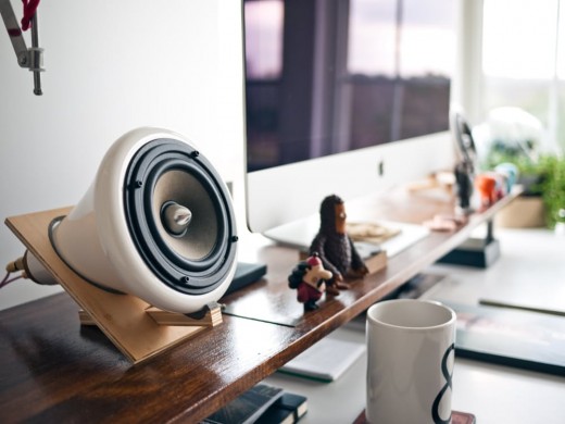 Add a bluetooth HD shower speaker to your wired speaker for convenience.