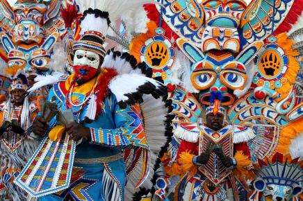 Junkanoo festival in Jamaica