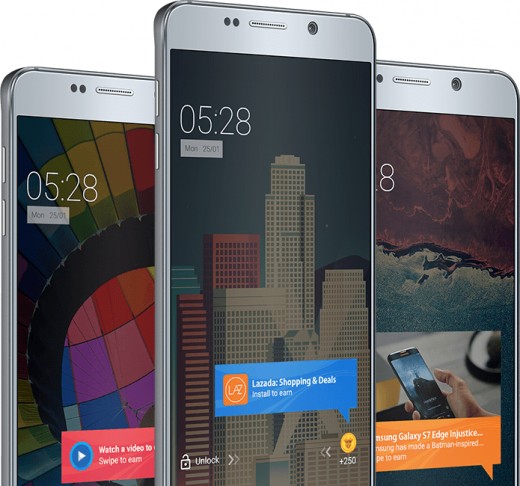 Choose a mobile lock screen that pays you real cash