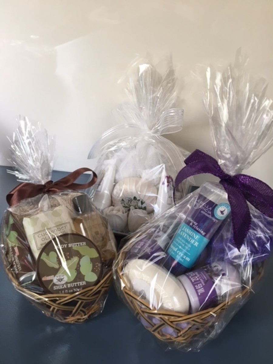 Making the Best Spa Gift Baskets