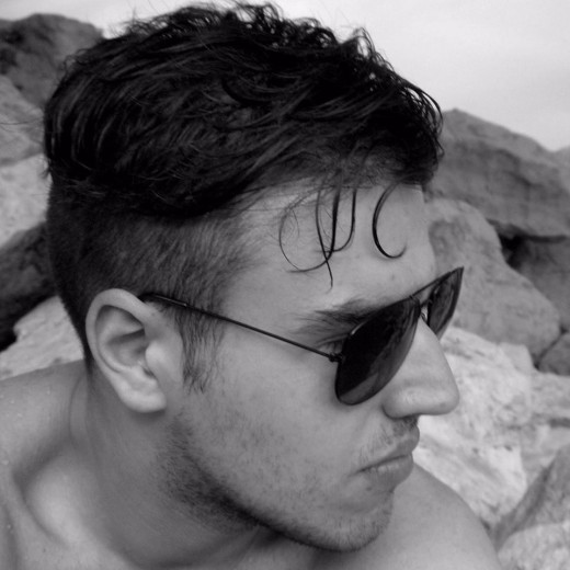 Me Rocking my natural short stubble while in Cyprus on holiday!