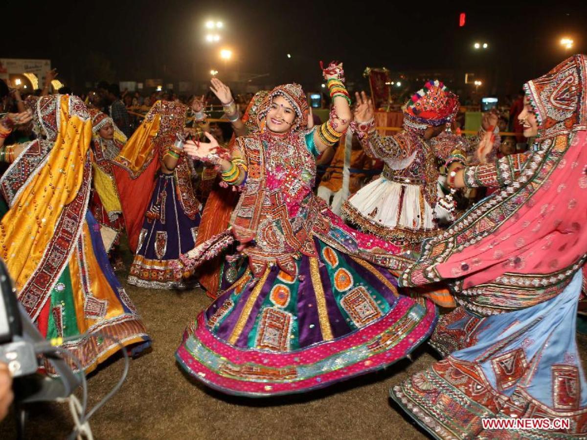 Garba Dance in Ahmedabad Gujarat