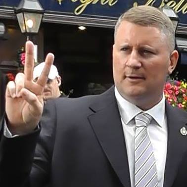 Former Britain First leader Paul Golding