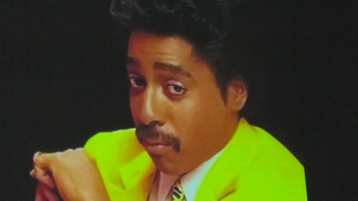 A memorable photo of Morris Day, from back in the day.