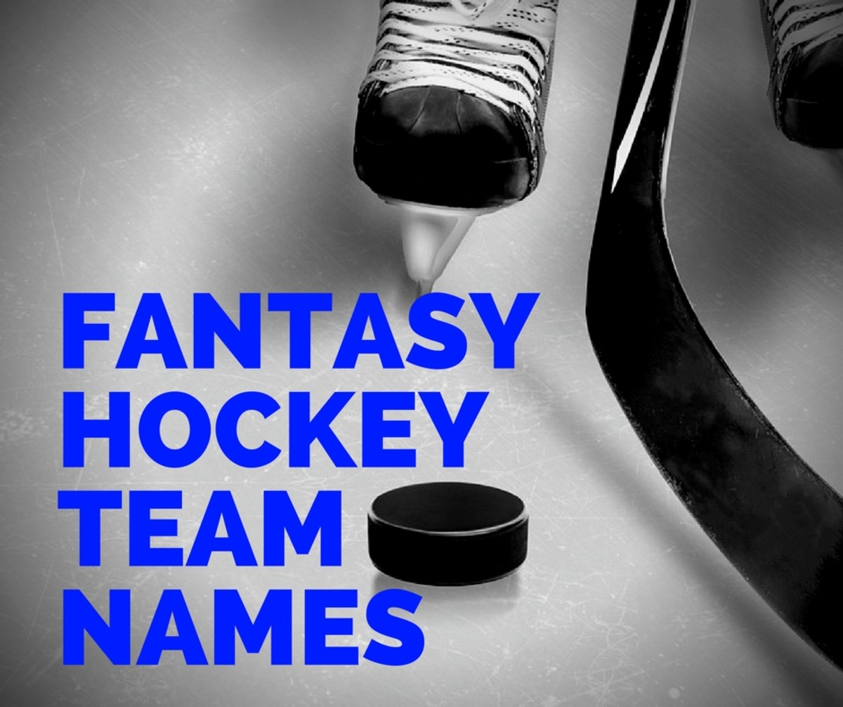 nhl fantasy hockey names