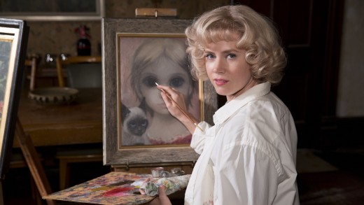 Amy Adams portraying Margaret Keane