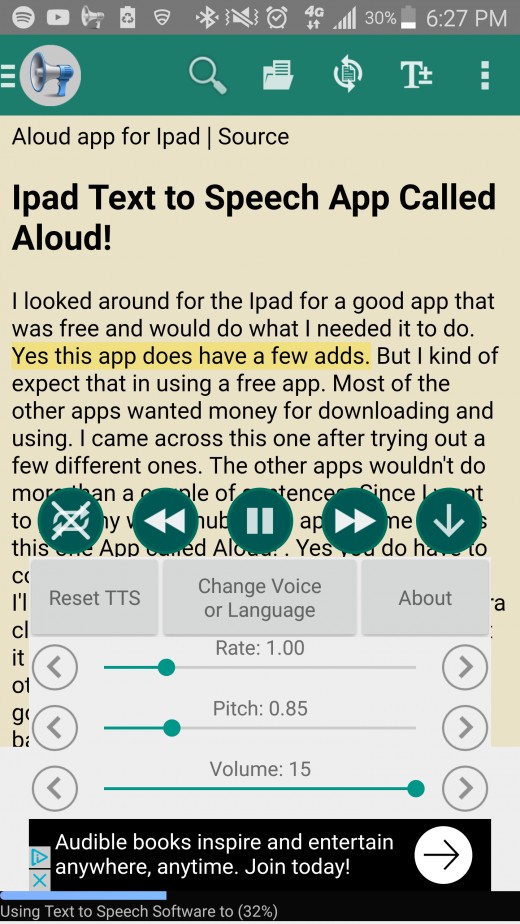 @voice screen grab