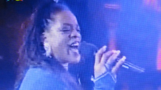 Evelyn Champagne King, performed her numerous hits such as Shame and Love Come Down. 