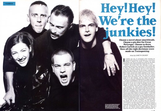 Kelly Macdonald, Robert Carlyle, Johnny Lee Miller, Ewan McGregor Ewen Bremner and in Kelly Macdonald, Robert Carlyle, Johnny Lee Miller, Ewan McGregor Ewen Bremner and in