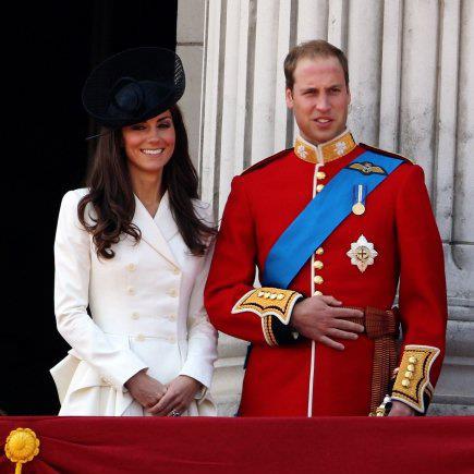 Prince William, Duke of Cambridge with Kate Middleton