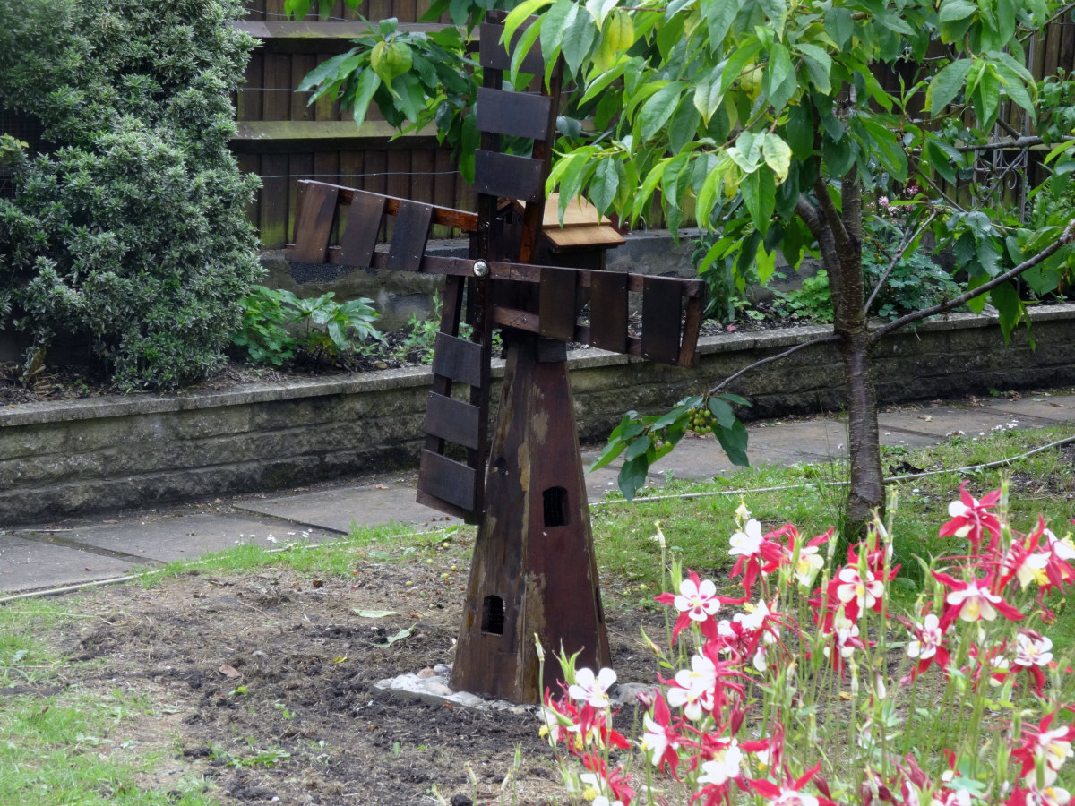 Renovating An Ornamental Garden Windmill Dengarden
