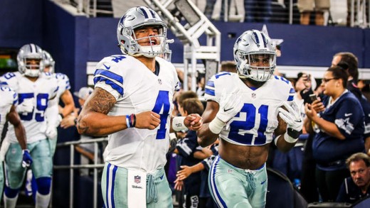 Dak Prescott and Ezekiel Elliott