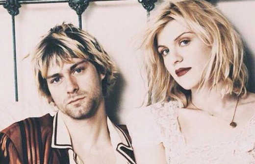 Kurt Cobain and Courtney Love