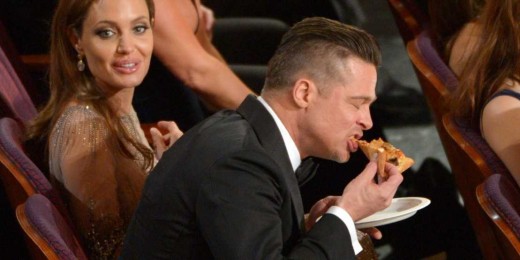At one time, Brad Pitt, was on the path to be a famous "Food Hog"