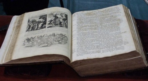 Bible used at swearing in ceremony for President George Washington