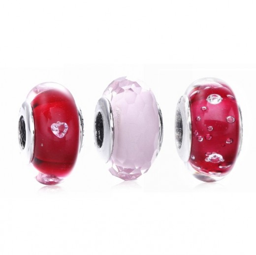 Cerise Heart Murano.