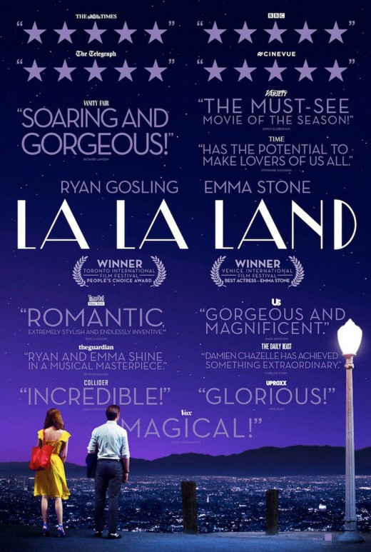 Poster for La La Land. Property of Summit Entertainment. 