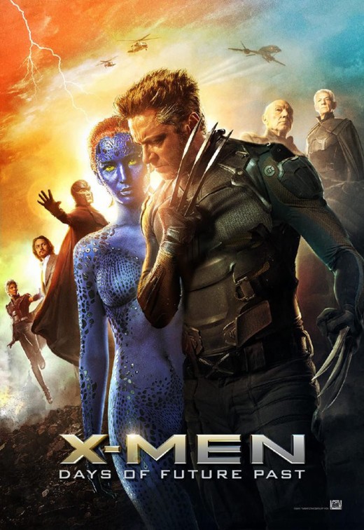image - X-Men: Days of Future Past (poster) - starring Hugh Jackman and Jennifer Lawrence - also featuring on Netflix instant streaming