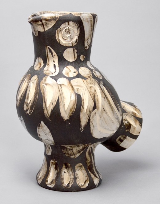 Pablo Picasso ceramic "Chouette (Wood-Owl), 1969"
