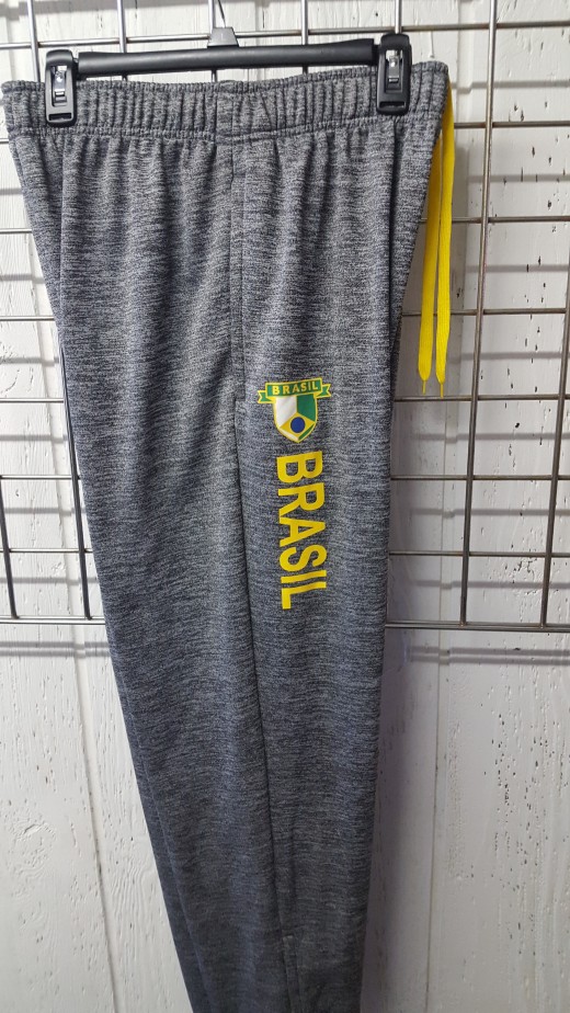 We have all kinds of Umbro brand, sweat pants, work out shorts, sweat shirts and hoodies 